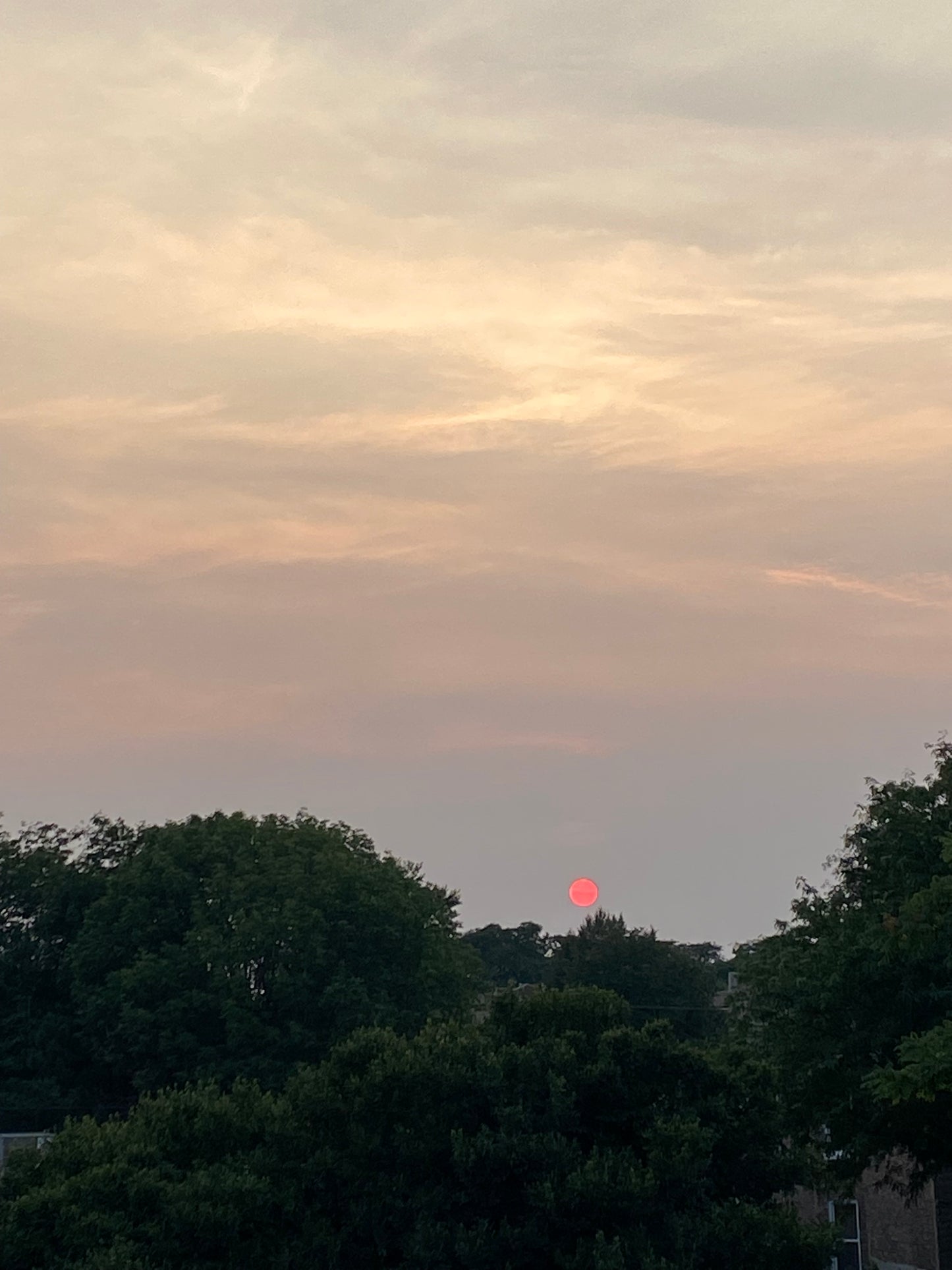 Sunrise and the Blue Sky