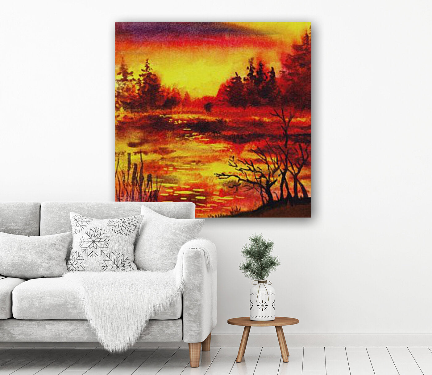 Giclée Stretched Canvas Print